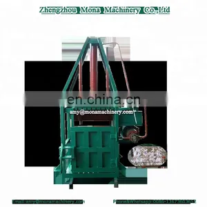Used Clothes and Textile Compress Baler Machine/hay Baler Machine/waste Paper Baler Machine thumbnail-1