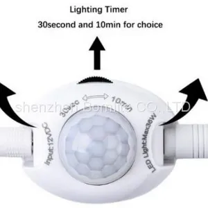 Facoty Price DC12V Warm White Bed Led Motion Sensor Strip Lighting thumbnail-4