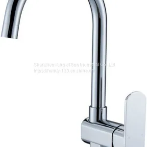 Kitchen Tap Faucet With Single Lever thumbnail-1