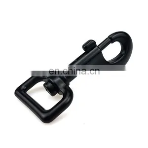 Factory Black Spray-paint Zinc Alloy Swivel Snap Hook for Dog Leash thumbnail-1