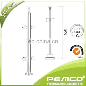 100% Raw Material Mold Stainless Steel Baluster Stairs Glass thumbnail-1
