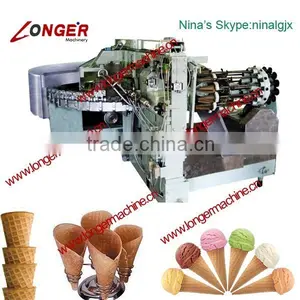 Full Automatic Ice Cream Cone Making Machine|Ice Cream Cone Wafer Biscuit Machine thumbnail-1