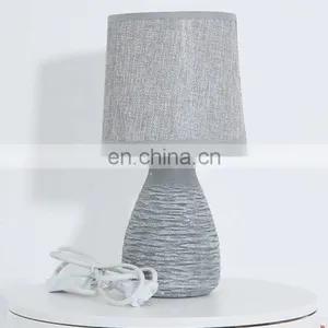 Antique Ceramic Meterial Beside Table Lamp thumbnail-1