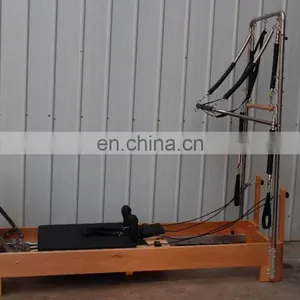 Wood Pilates Reformer Machine Cadillac Reformer With Full Trapeze SNP11 thumbnail-5