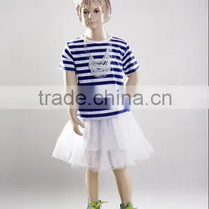 Cheap Full Body Child Mannequin Fiberglass Children Mannequin Realist Kids Dummy Manikin KD6 thumbnail-1
