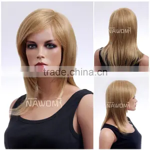 W3372 Natural Straight Synthetic Wigs , Sexy Synthetic Wigs for Women thumbnail-1