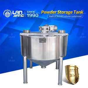 Stainless Steel Sealed Storage Tank Single-layer Storage Tank Sanitary Food Grade Stainless Steel 304 Material Tank Body thumbnail-2