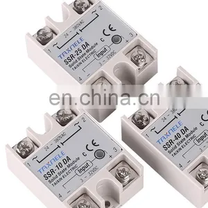 Single Phase Solid State Relay SSR-40DA SSR-25DA SSR-10DA DC To AC 3-32VDC Input 24-380VAC Output Solid State Relay thumbnail-3