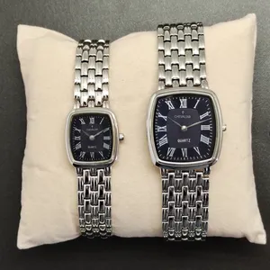 Stainless Steel Women Watches Man Fashion Ultrathin Quartz Watch Lady Gift Watch thumbnail-1