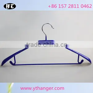 Cheap Copper Metal Wire Hanger Heavy Duty Metal Hanger With Notch thumbnail-5