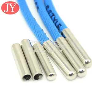 Rubber Coating Metal Drawstring Cord Ends Waist Rope Drawstring Rope Aglet Tips Custom Polyester Metal Aglets thumbnail-3