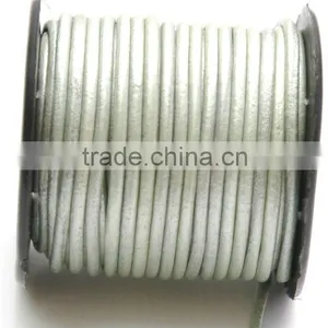 Genuine Cows Leather Cord Leather Cord Round Leather Cord thumbnail-1