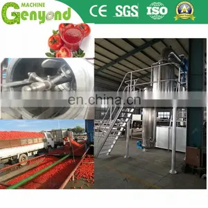 Industry Large Tomato Paste Production Line Mini Complete Industrial Concentrate Tomato Paste Processing Plant thumbnail-2