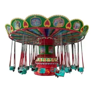 Amusement Park Rides Adults Thrill Spinning Amusement Park Rides Flying Chair thumbnail-4