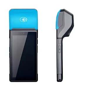 Cheap Price Portable 4G Android Pos Ticketing POS System With Printer for Mobile Parking Management thumbnail-4
