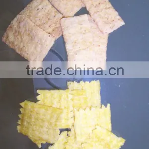Puffed Crispy And Fried Salad Processing Line/Fried Flour Salad Sticks Making Machine/Rice Crust Processing Line thumbnail-2
