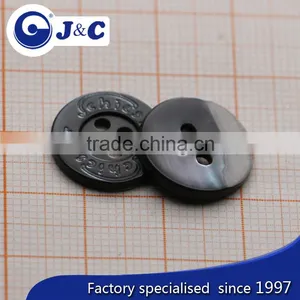 Natural Shell Buttons,black River Shell Buttons thumbnail-3