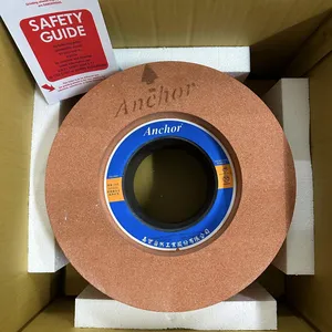 Genuine Anchor Taiwan 12-Type 38A White Alumina Reinforced Edge Grinding Wheel 305*150*120mm for Precision Centerless Grinding thumbnail-1
