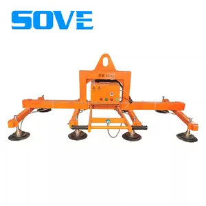 SOVE High Lifting Equipment for Metal Sheet Loading Vacuum Suction Crane Equipment for Numerical Control Press thumbnail-1