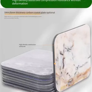 New Fireproof and Flame-retardant Interior Wall Decoration Board, Solid and Environmentally Friendly Bamboo-wood Fiber Wood Veneer thumbnail-2
