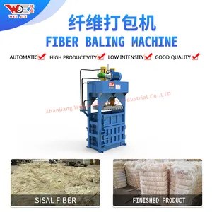 Efficiency Hydraulic System Fiber Baling Machine thumbnail-1