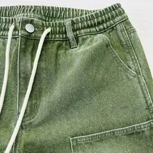 14oz Bull Rigid 100% Cotton Denim Fabric thumbnail-3