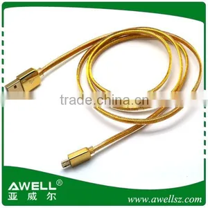 Best Price Gold Plated Connector Cable for Andriod & Iphone thumbnail-4