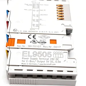 Beckhoff EL9505 EtherCAT Power Supply Terminal 5V DC Output Industrial Automation Module thumbnail-1