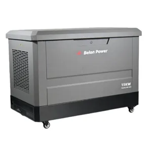 15KW Four Cylinder Water-cooled Multi-fuel Silent Generator Gasoline Natural Gas CNG LNG LPG Methane Propane Standby Genset thumbnail-1