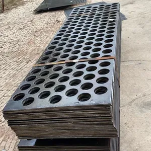 304 Stainless Steel Punching Mesh 1.5mm Thickness 10mm Hole 60% Open Area for Filtration thumbnail-5
