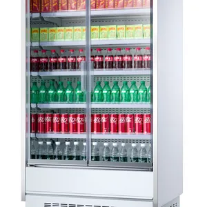 Convenience Store Refrigerator，Fresh Milk Refrigerator，Open Style Freezer thumbnail-2