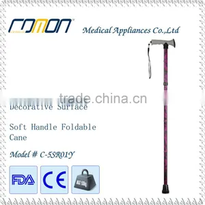 Foldable Walking Cane With Soft Grip thumbnail-2