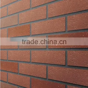 China Suppler Fujian Outside Wall Ceramic Decorative Red Brick Wall Tile thumbnail-3