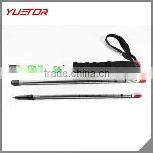 3 Section Inner Lock Retractable Ultrastrong Aluminum Climbing Stick thumbnail-2