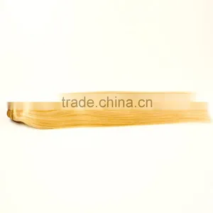 160g 180g 220g 260g Full Head Human Remy Hair Blond Clip in Hair Weaves Supplier's Choice thumbnail-2