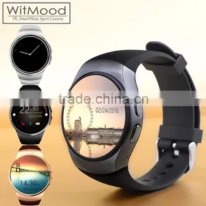 WITMOOD 2016 Hot Bluetooth Smart Watch Phone KW18 Sim And TF Card Heart Rate Smartwatch Wearable App For IOS Android Mp3 thumbnail-1