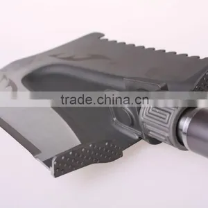Compact Utility Sapper Shovel Combined Hatchet and Hoe Within Saw thumbnail-3