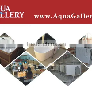 Model Houses Rectangle Shaped 1700mm Acrylic Bathtub With Side Mount Faucet thumbnail-6