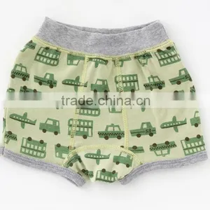 100% Cotton Infant Products High Quality Underwear Boy Boxers Car Pattern for Baby Kids Toddler Children Inner Wholesale Cute thumbnail-4