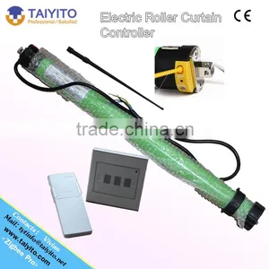 Wireless Remote Electric Motorized Roller Blinds thumbnail-1