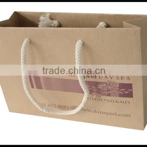 Customer Design Paper Gift Bag With Handle for Shopping thumbnail-6