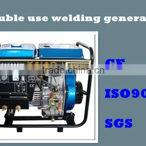 KDE6500EW Double Use 2kw Welding Generator 200A Current 3kw Welding Generator 300a Cureent thumbnail-1