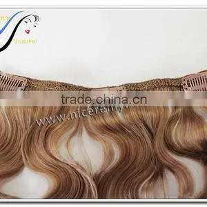 Wholesale Clip in Hair Extension 100% Human Hair Extensions Clip in 3 Piece Clip in Hair Extensions thumbnail-6