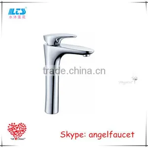 Tall Bathroom Basin Faucet Mixer Single Lever thumbnail-1