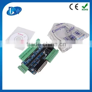 Mach3 Breakout Board 5axis Suitful to Hybrid Stepper Motor thumbnail-1