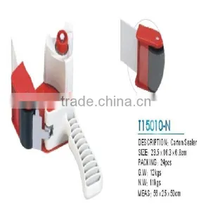 T15010-N New Red 2 Inch Tape Gun Dispenser Packing Packaging Cutter Convenient Packing thumbnail-1