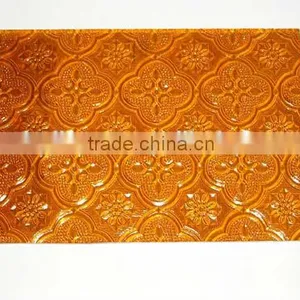 3-6mm Tinted Pattern Glass/decorative Glass /rain /flora Glass / Map /aqualite Nashiji Designed Pattern Glass thumbnail-5