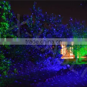 High Quality Blue Outdoor Laser Lighting Garden Laser Projector CE RoHs thumbnail-2