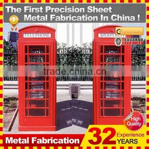 Commercial Normal Steel Public Telephone Booth thumbnail-1