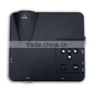 Home Theater 1080p HDMI Playsation HD Multimedia Mini VGA PC USB LED Projector thumbnail-2